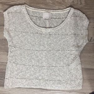 Banana Republic heritage crop top sweater